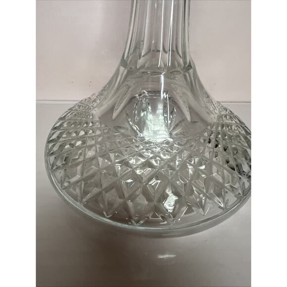 vintage Exquisite lead CRYSTAL Ships Decanter &Stopper, Excellent Condition - Picture 2 of 10